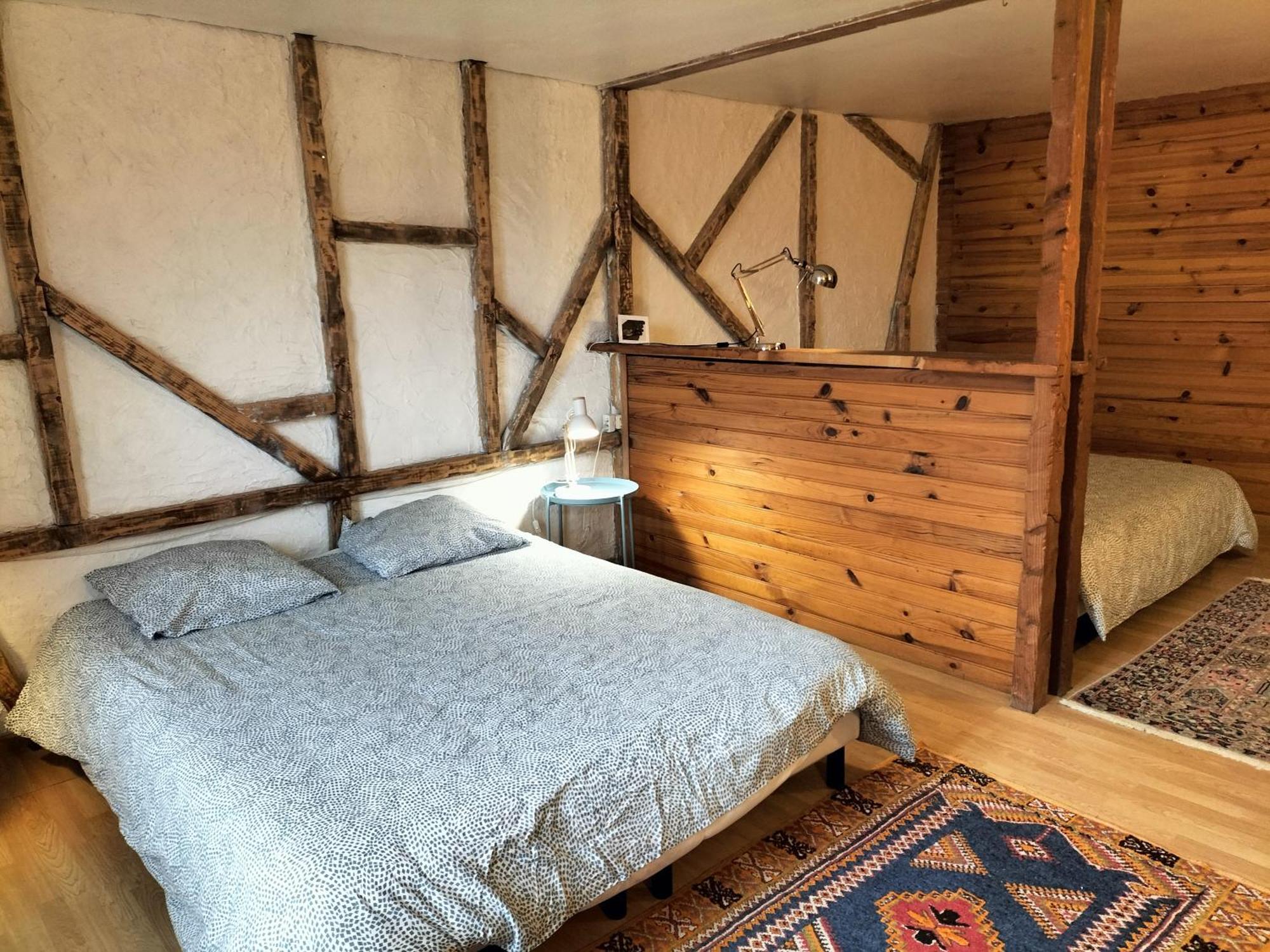 La Maison Sous Le Chateau 몽세귀르 객실 사진